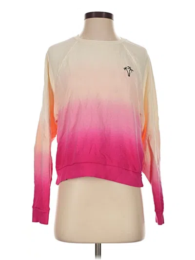Pre-owned Marine Layer Pullover Sweater In Pink