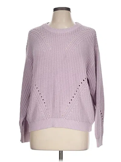 Pre-owned Marine Layer Pullover Sweater In Purple