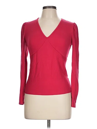 Pre-owned Marine Layer Pullover Sweater In Red
