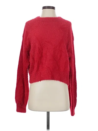 Pre-owned Marine Layer Pullover Sweater In Red
