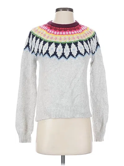 Pre-owned Marine Layer Pullover Sweater In Silver