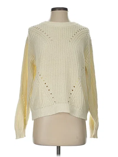 Pre-owned Marine Layer Pullover Sweater In Yellow