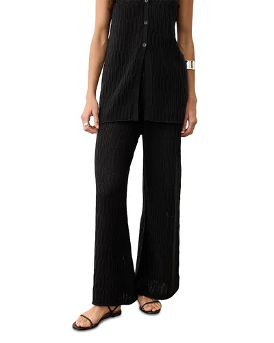 MARINE LAYER RAY OPEN KNIT SWEATER PANTS