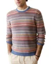 Marine Layer Reed Stripe Sweater In Multi