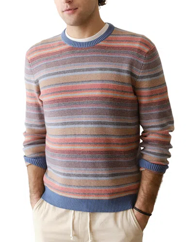 Marine Layer Reed Stripe Sweater In Multi