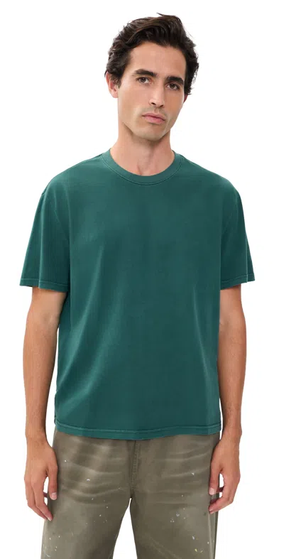 Marine Layer Relaxed Cloud 9 Sueded Jersey Tee Rain Forest