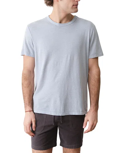 Marine Layer Relaxed Fit Hemp & Cotton Tee In Gray