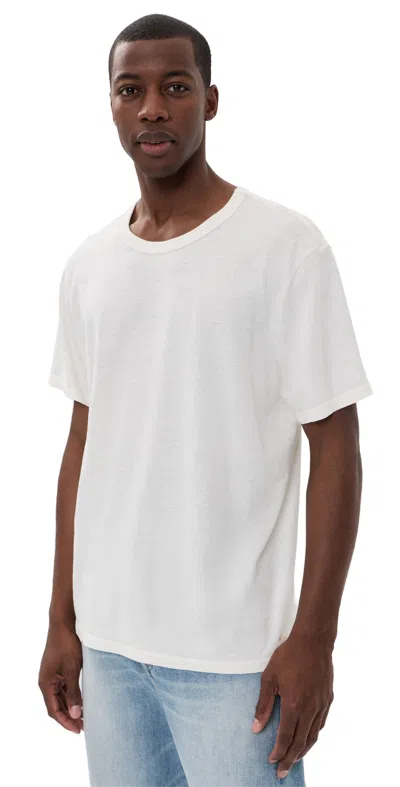 Marine Layer Relaxed Hemp Cotton Tee White
