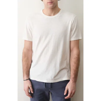 Marine Layer Relaxed Hemp Cotton T-shirt In White