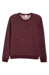 Marine Layer Reversible Raglan Sleeve Top In Purple