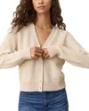 Marine Layer Robin Textured Cardigan Sweater In Neutral