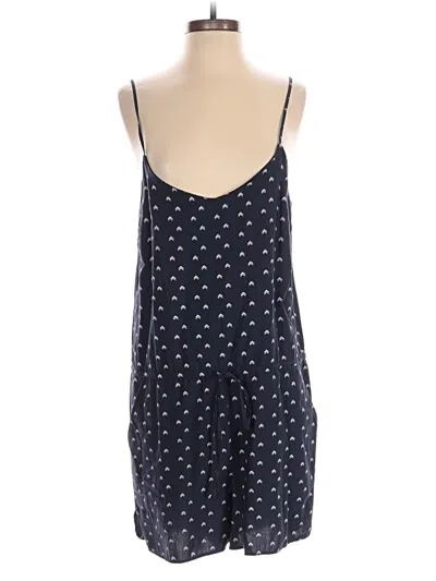 Pre-owned Marine Layer Romper In Blue
