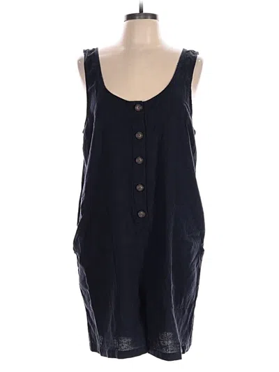 Pre-owned Marine Layer Romper In Blue