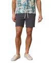 Marine Layer Saturday 6-inch Drawstring Beach Shorts In Gray