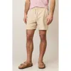 Marine Layer Saturday 6-inch Drawstring Beach Shorts In Neutral