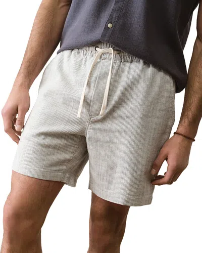 Marine Layer Saturday 6.5 Beach Shorts In Burgundy