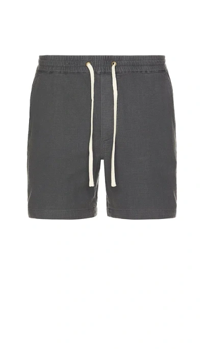 Marine Layer Saturday Beach Short 6 In Black