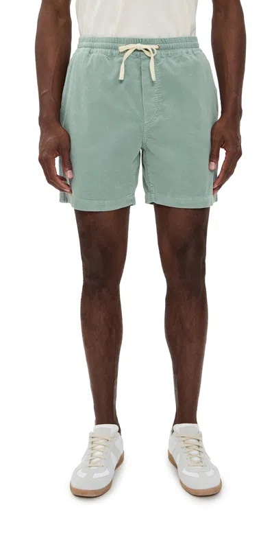 Marine Layer Saturday Corduroy Short 6 Sterling Blue