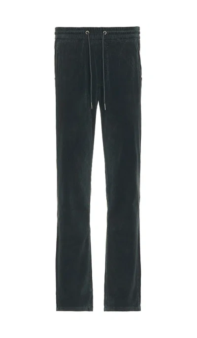 Marine Layer Saturday Corduroy Slim Straight Pant In Green