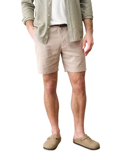 Marine Layer 7 Saturday Hemp Chino Short In Neutral