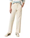 Marine Layer Saturday Straight Leg Pants In Papyrus