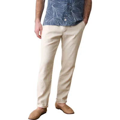 Marine Layer Saturday Slim Straight Leg Chinos In Multi