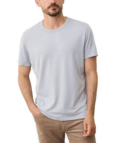 Marine Layer Sea Change Crewneck Tee In White
