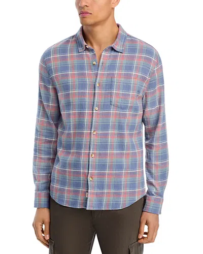 Marine Layer Selvage Shirt In Blue