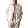 Marine Layer Sergio Hemp Blend Overshirt In Multi