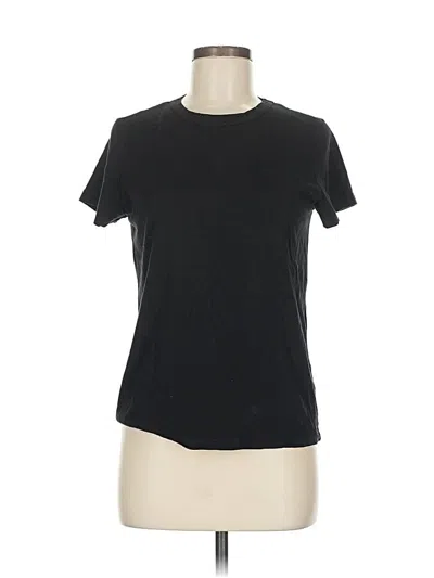 Pre-owned Marine Layer Short Sleeve T-shirt In Black