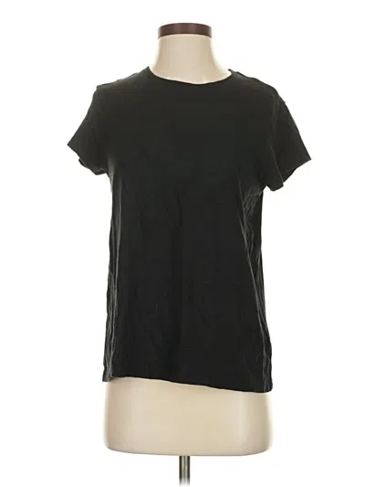 Pre-owned Marine Layer Short Sleeve T-shirt In Black
