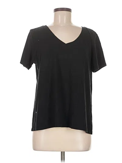 Pre-owned Marine Layer Short Sleeve T-shirt In Black