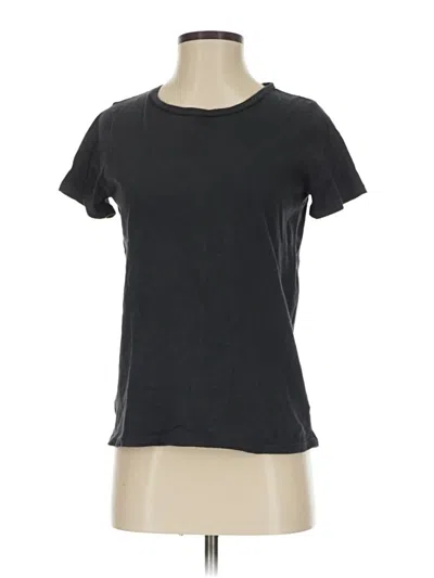 Pre-owned Marine Layer Short Sleeve T-shirt In Black