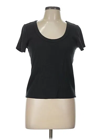 Pre-owned Marine Layer Short Sleeve T-shirt In Black