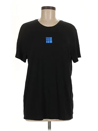 Pre-owned Marine Layer Short Sleeve T-shirt In Black
