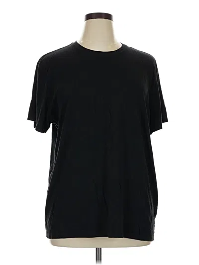 Pre-owned Marine Layer Short Sleeve T-shirt In Black