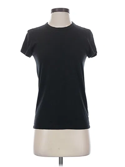 Pre-owned Marine Layer Short Sleeve T-shirt In Black