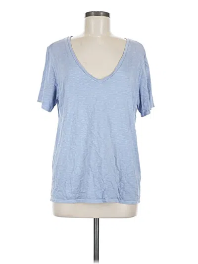 Pre-owned Marine Layer Short Sleeve T-shirt In Blue