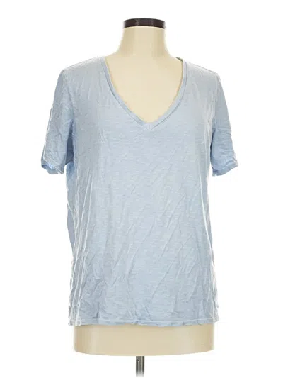 Pre-owned Marine Layer Short Sleeve T-shirt In Blue