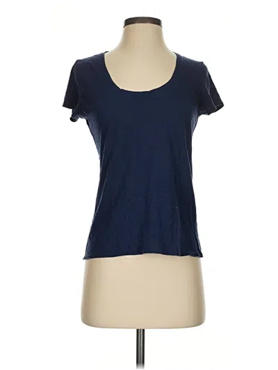 Pre-owned Marine Layer Short Sleeve T-shirt In Blue
