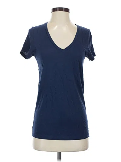 Pre-owned Marine Layer Short Sleeve T-shirt In Blue