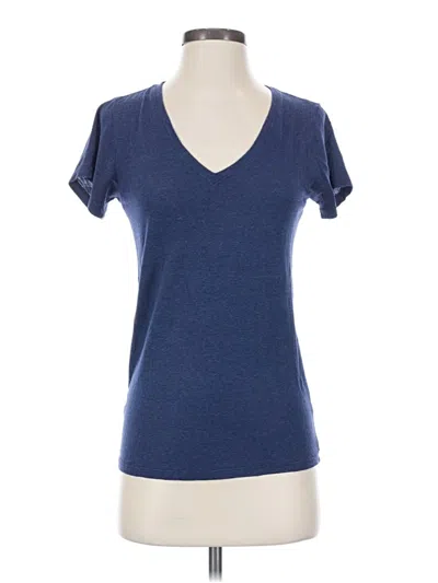 Pre-owned Marine Layer Short Sleeve T-shirt In Blue