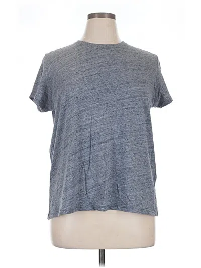 Pre-owned Marine Layer Short Sleeve T-shirt In Gray