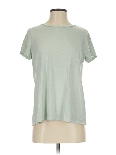 Pre-owned Marine Layer Short Sleeve T-shirt In Green