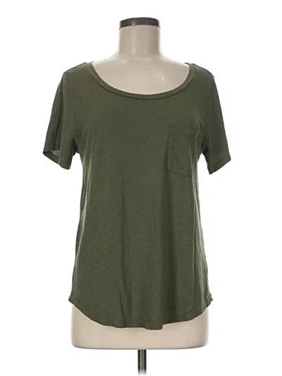 Pre-owned Marine Layer Short Sleeve T-shirt In Green