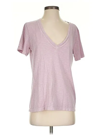 Pre-owned Marine Layer Short Sleeve T-shirt In Pink