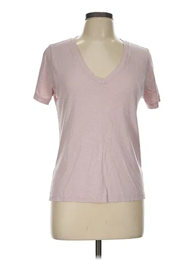 Pre-owned Marine Layer Short Sleeve T-shirt In Pink