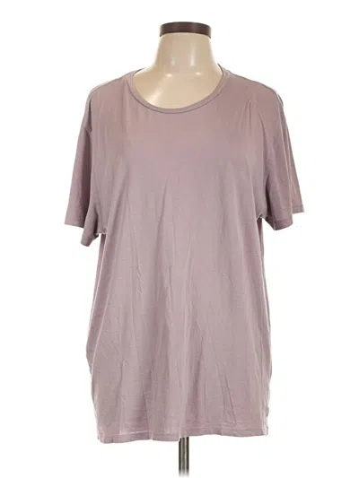 Pre-owned Marine Layer Short Sleeve T-shirt In Purple