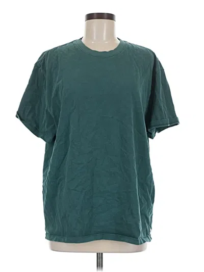 Pre-owned Marine Layer Short Sleeve T-shirt In Teal
