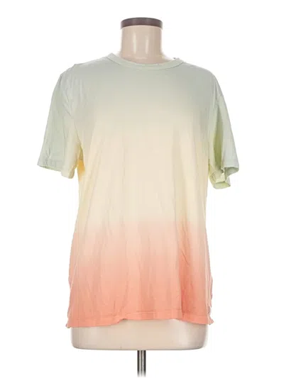 Pre-owned Marine Layer Short Sleeve T-shirt In White